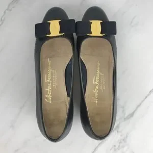 Salvatore Ferragamo | Shoes | Salvatore Ferragamo Varina Flat Navy